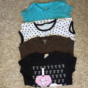 Bundle tees tops 7/8 I 💗 my Kitty